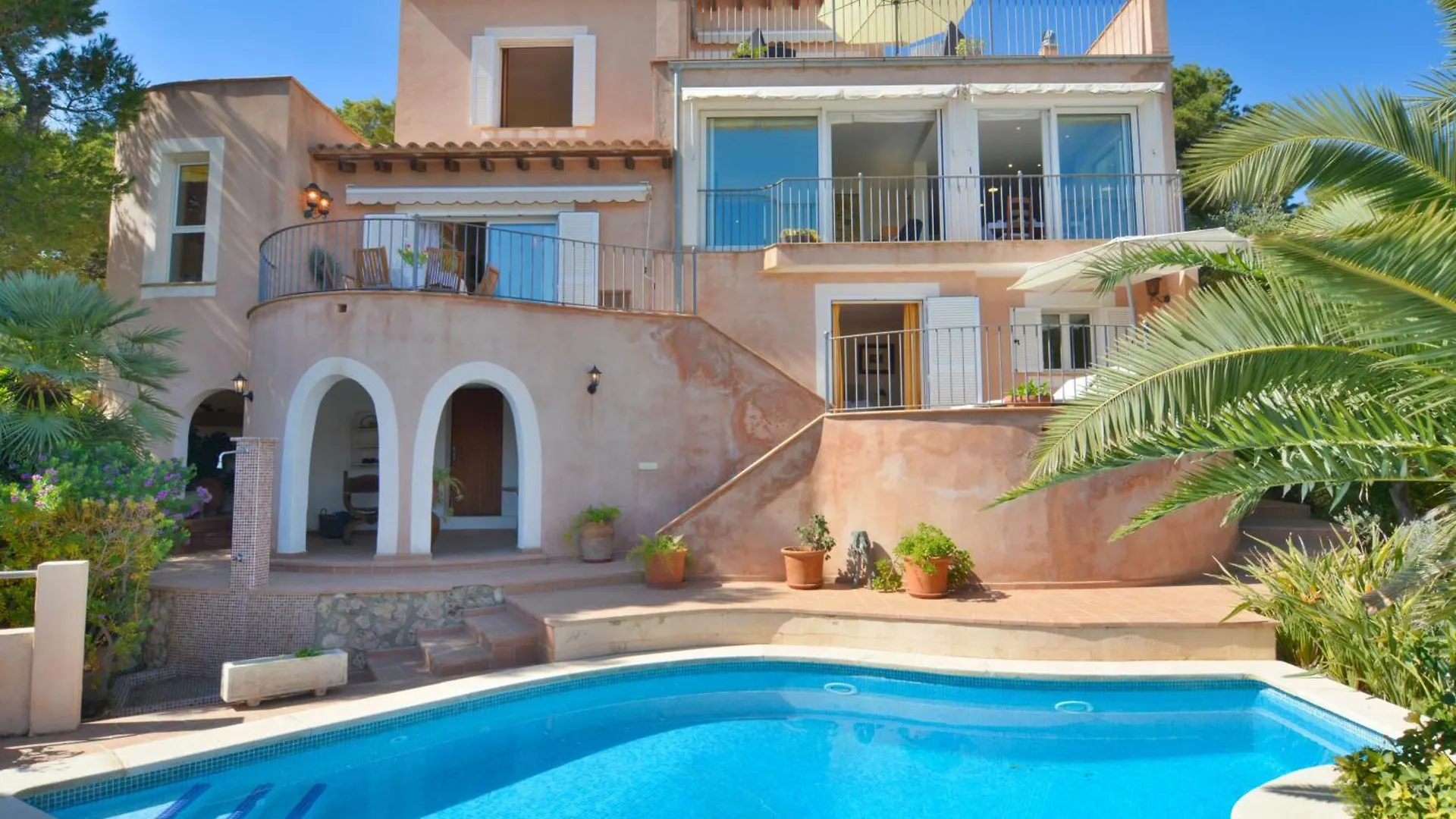 Villa With Incredible Sea Views And Pool Up To 7 Andraitx Vakantiehuis